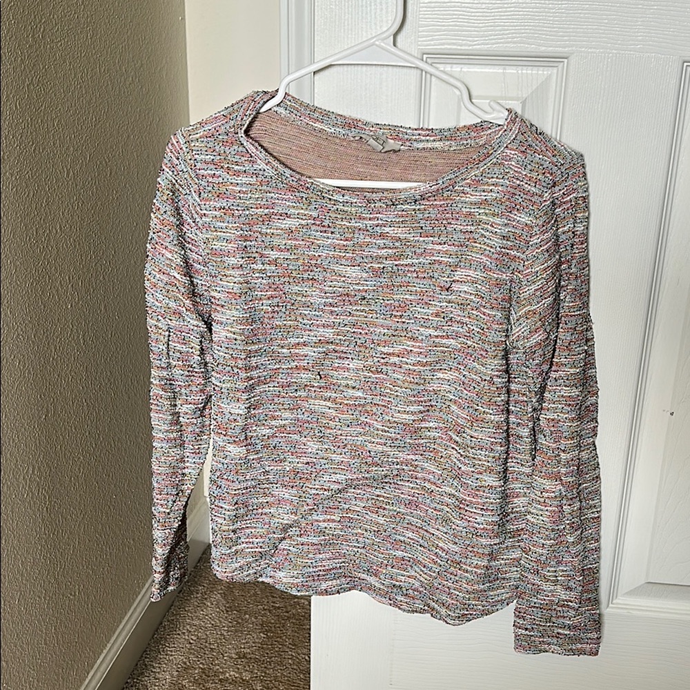 LOFT Colorful Knit Sweater